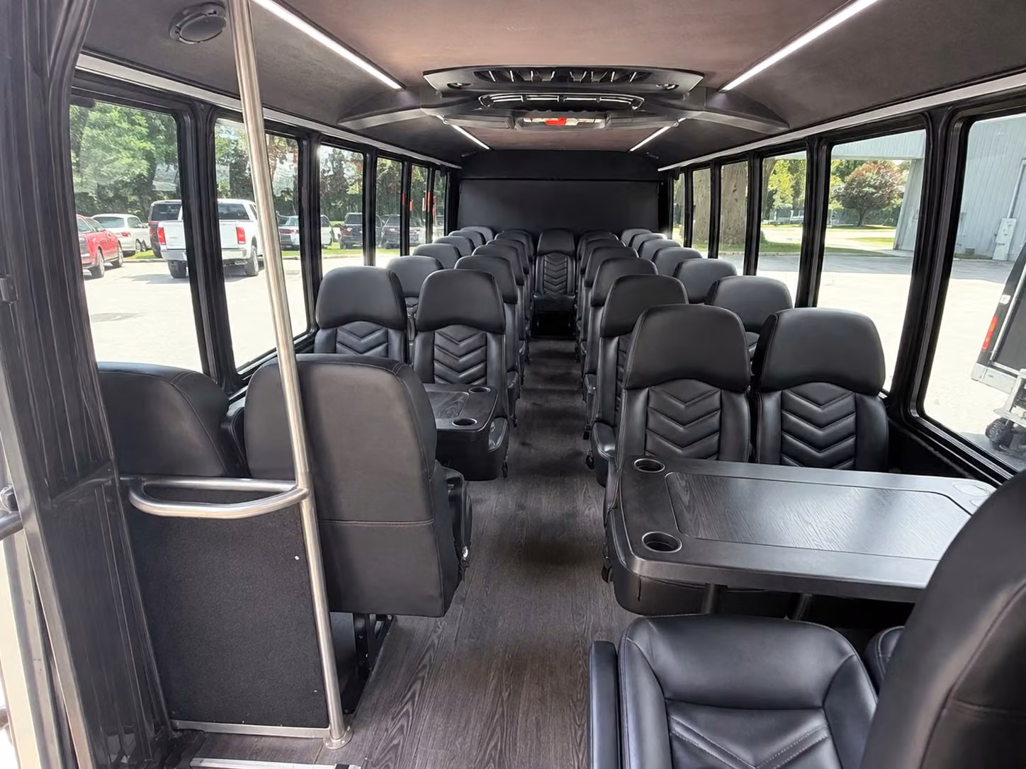 18 passenger minibus inside