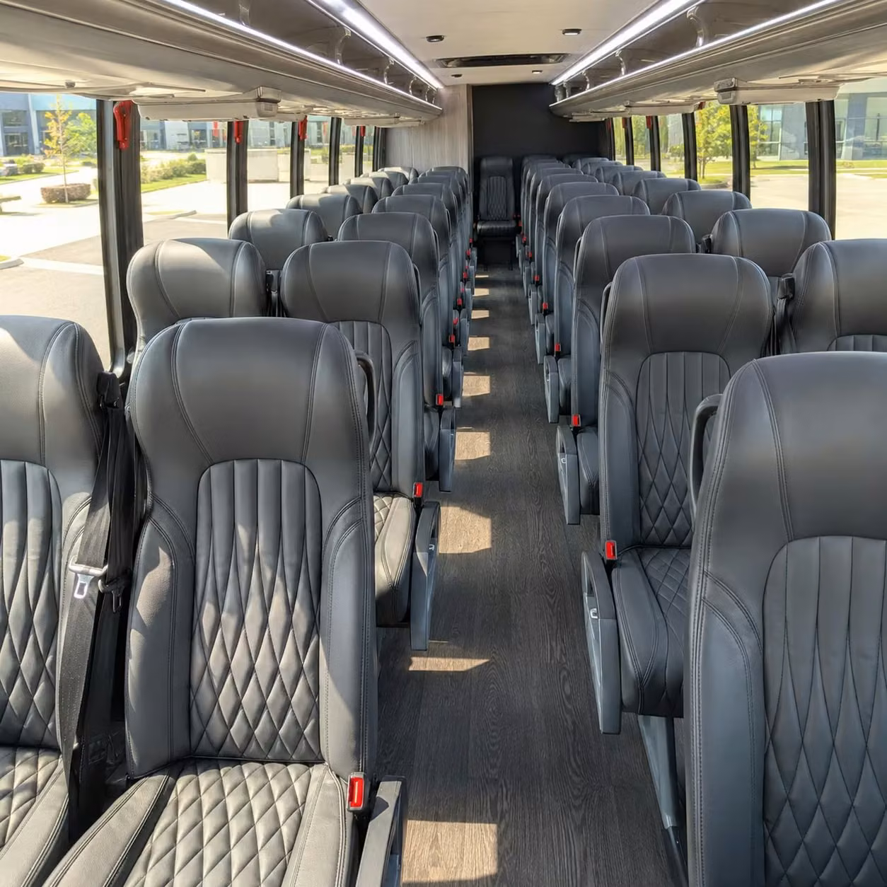 30 passenger minibus inside