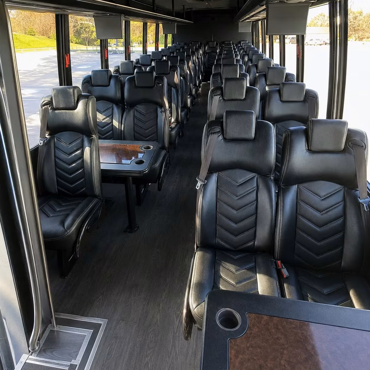 30 passenger minibus interior