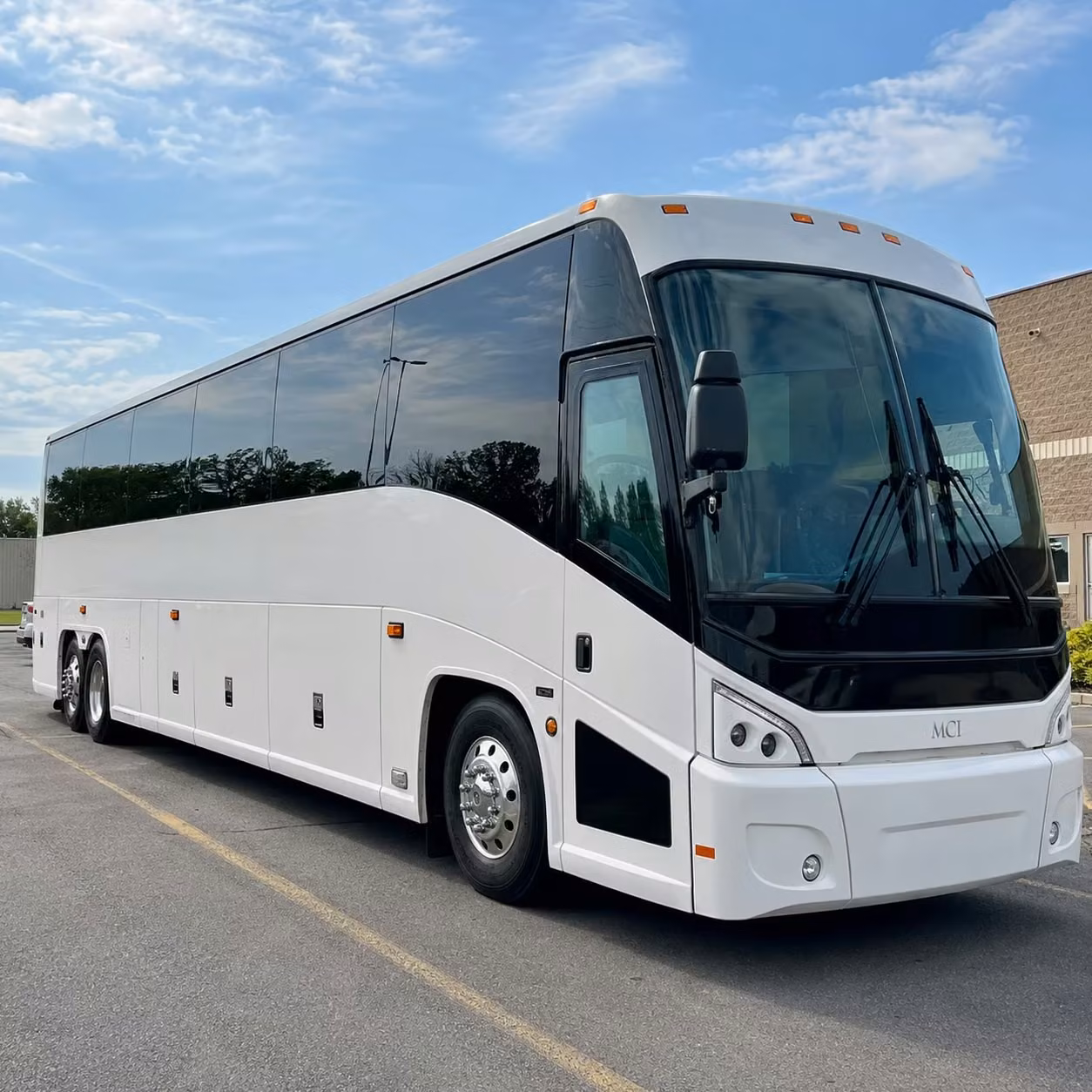 56 passenger charter bus