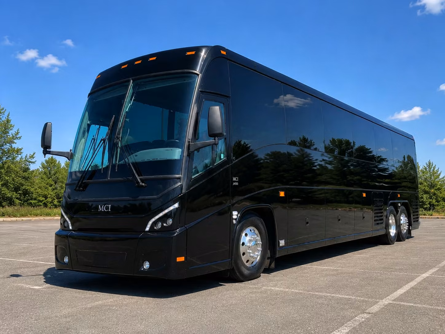 charter bus rentals for flint weddings and receptions