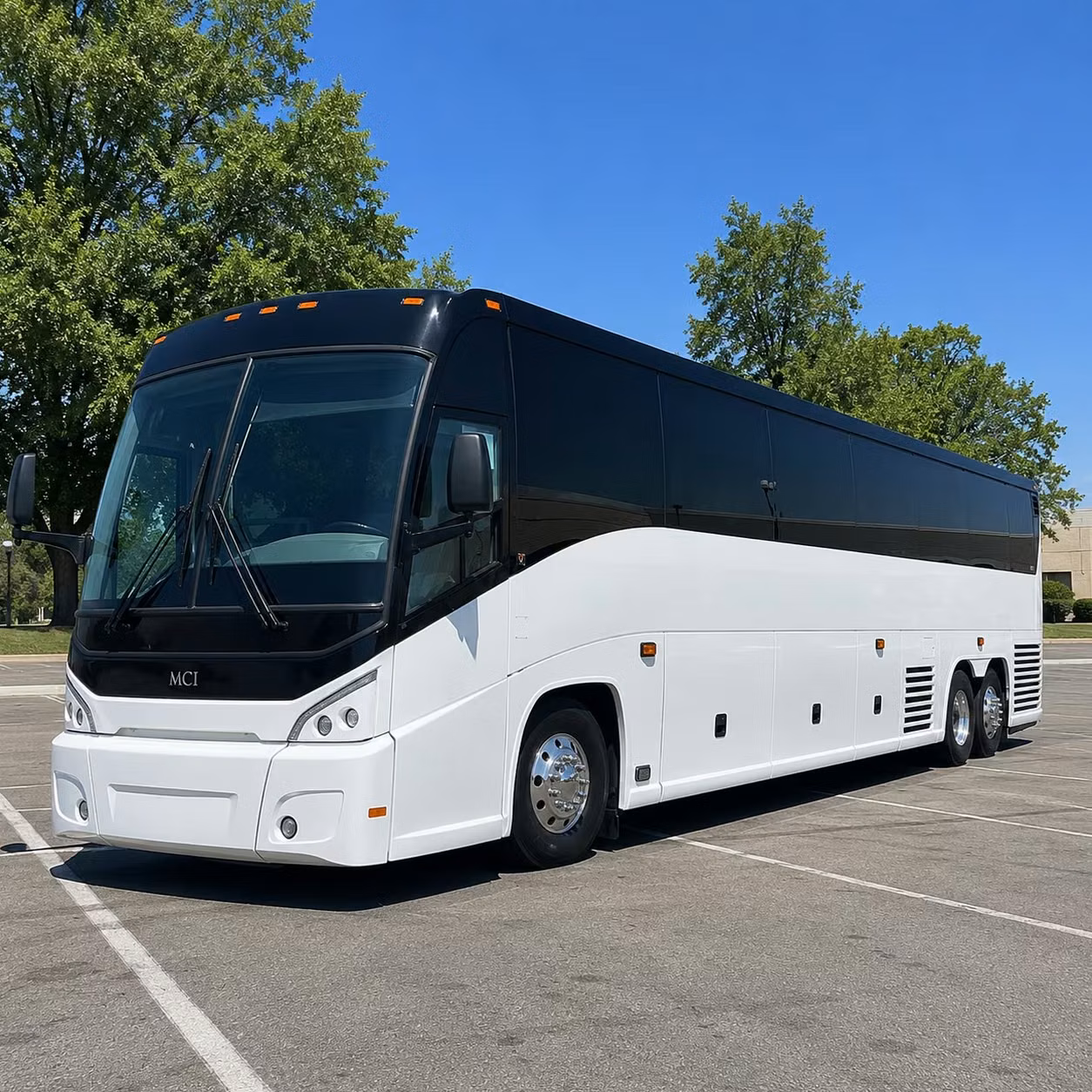 dod compliant charter bus rentals supporting michigan national guard and reserve units in flint