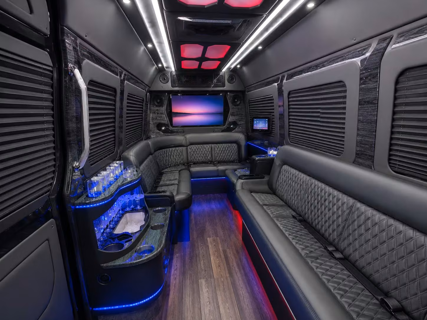 sprinter limousine inside